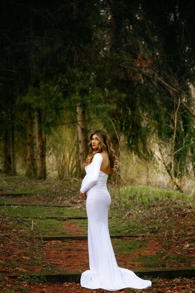 white-spandex-maternity-dresses-with-long-sleeves-5