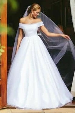 white-tulle-a-line-wedding-dresses-off-the-shoulder-1