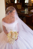 white-tulle-a-line-wedding-dresses-off-the-shoulder