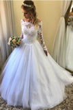 white-tulle-wedding-gowns-with-bead-lace-off-the-shoulder
