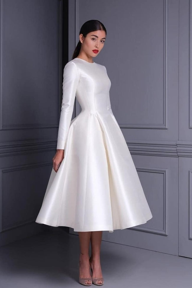 women-modest-midi-wedding-dresses-with-long-sleeves-1