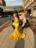 yellow-bodycon-mermaid-prom-dresses-long-with-appliuqes-1